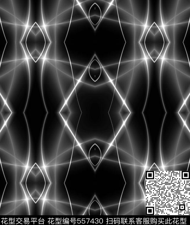 抽象男装图案科技元素男装衬衫图案数码印花华亿平台下载（图片编号: 557430） - 瓦栏（Walan）