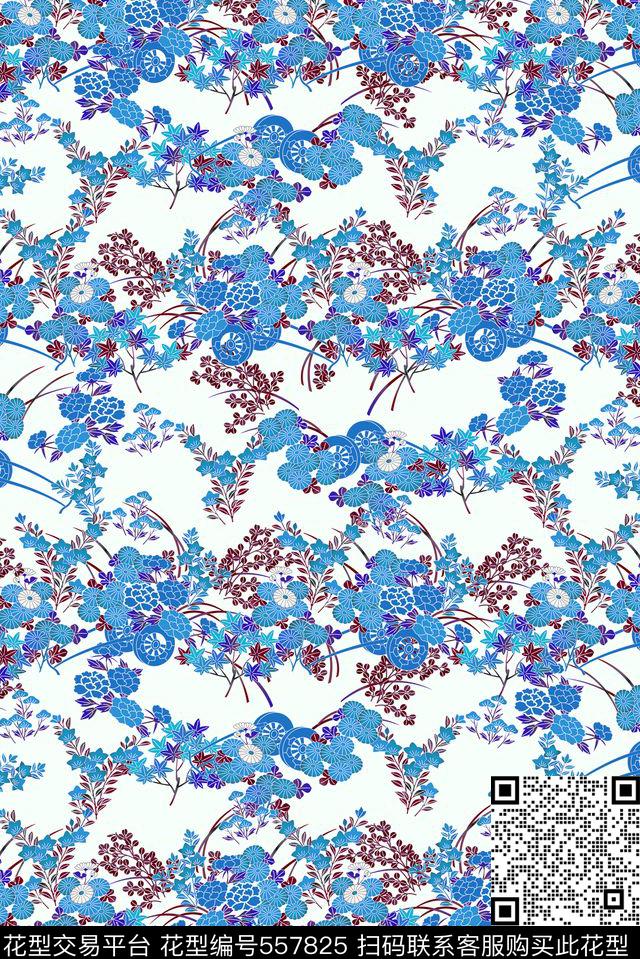传统传统华亿平台和服元素波西米亚手绘传统印花华亿平台下载（图片编号: 557825） - 瓦栏（Walan）