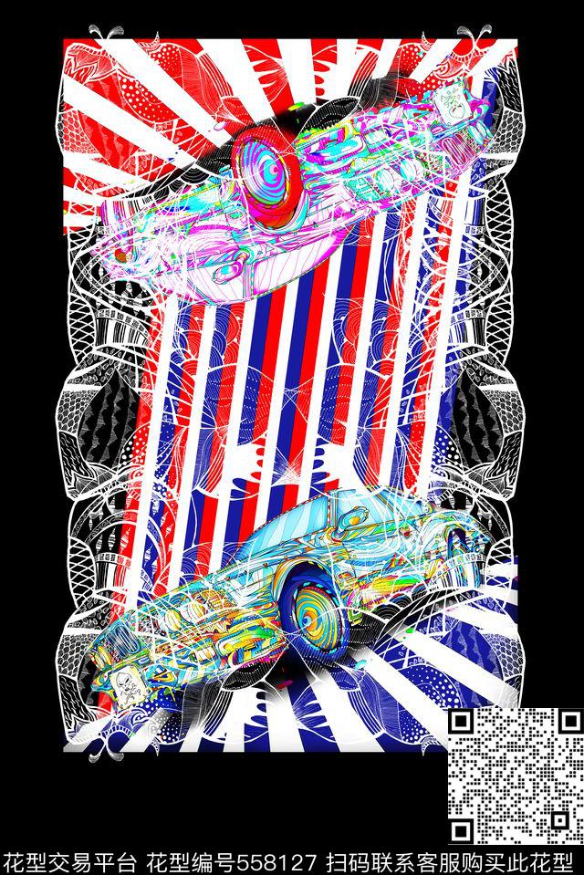 男装T恤卫衣数码印花华亿平台下载（图片编号: 558127） - 瓦栏（Walan）