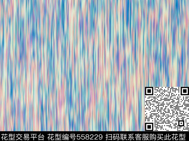 曲线波浪条纹竖条数码印花华亿平台下载（图片编号: 558229） - 瓦栏（Walan）