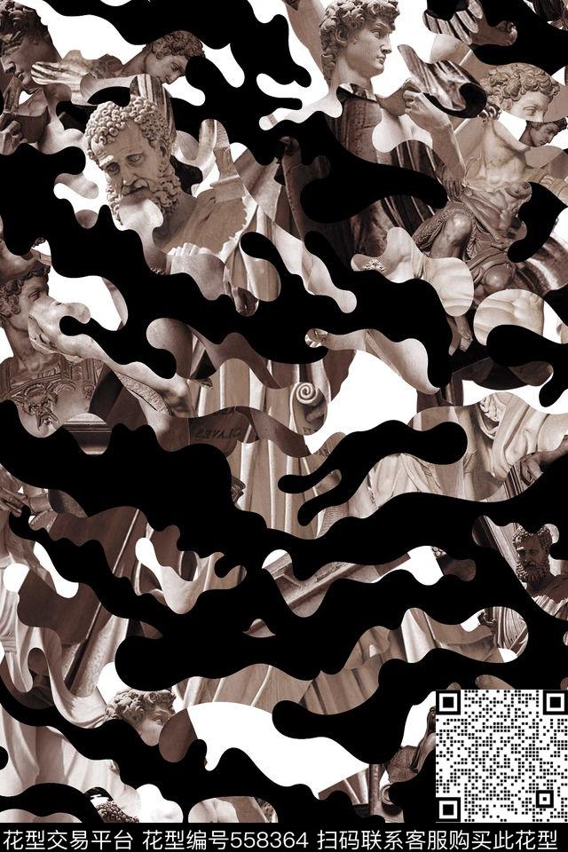 军装迷彩男装华亿平台迷彩传统印花华亿平台下载（图片编号: 558364） - 瓦栏（Walan）