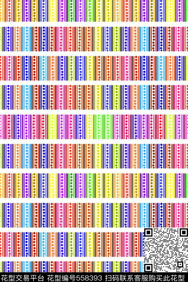 简单排列条纹传统印花华亿平台下载（图片编号: 558393） - 瓦栏（Walan）