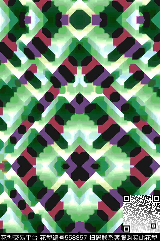 泳装不规则几何几何传统印花华亿平台下载（图片编号: 558857） - 瓦栏（Walan）