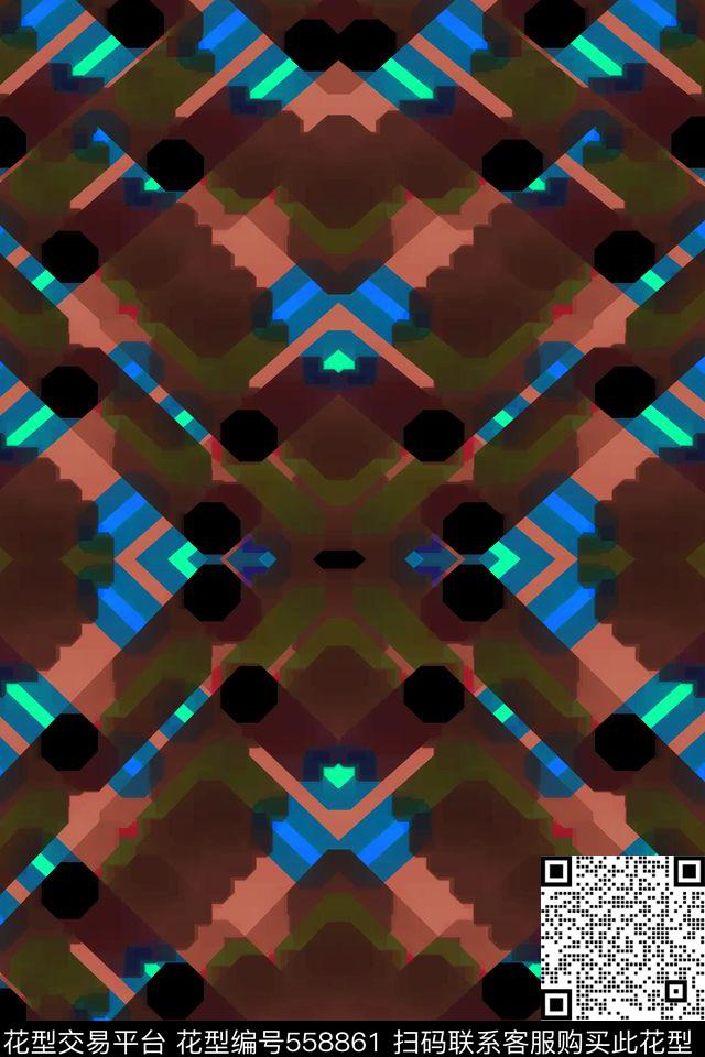 泳装睡衣几何传统印花华亿平台下载（图片编号: 558861） - 瓦栏（Walan）