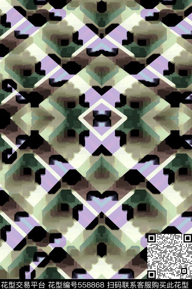 泳装几何纹理传统印花华亿平台下载（图片编号: 558868） - 瓦栏（Walan）