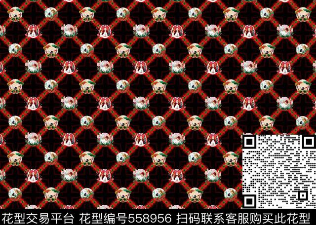 宫廷绘画人物童话数码印花华亿平台下载（图片编号: 558956） - 瓦栏（Walan）