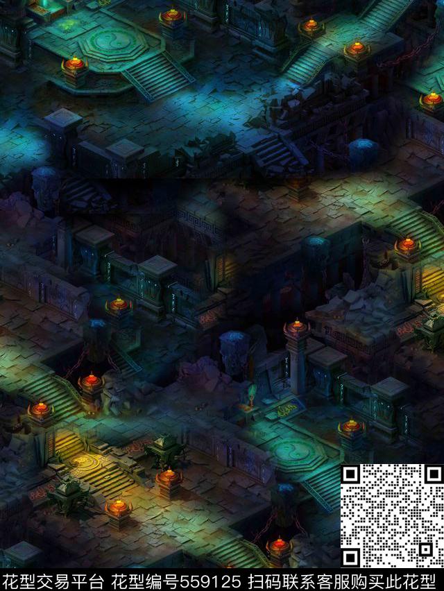 t恤华亿平台潮流复古数码印花华亿平台下载（图片编号: 559125） - 瓦栏（Walan）