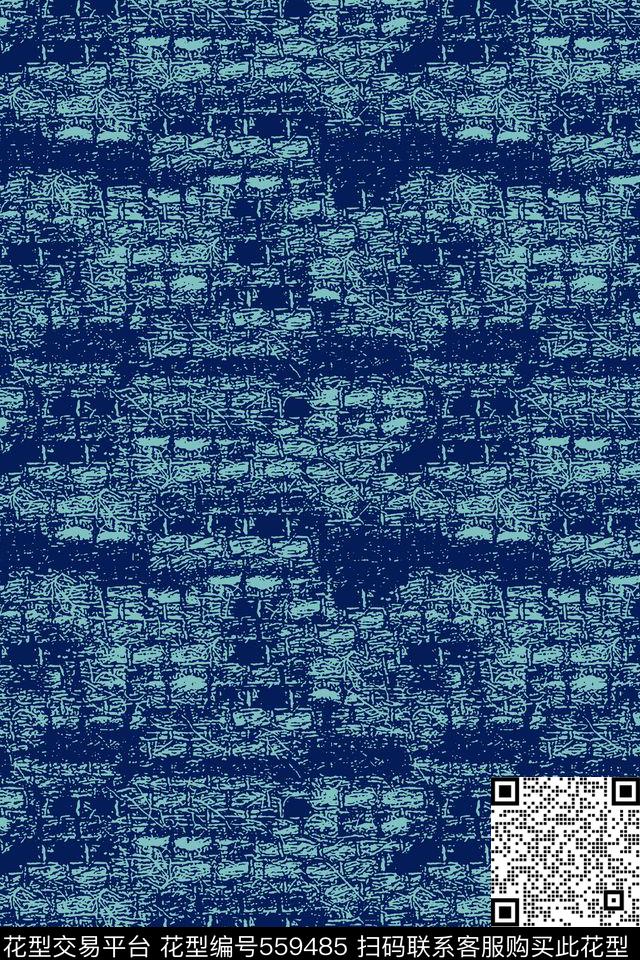 复古织纹肌理男装传统印花华亿平台下载（图片编号: 559485） - 瓦栏（Walan）