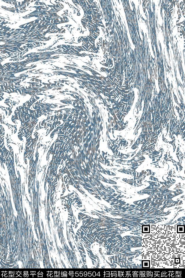 复古肌理几何男装传统印花华亿平台下载（图片编号: 559504） - 瓦栏（Walan）