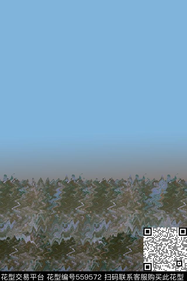 创意服装面料创意图案设计抽象数码印花华亿平台下载（图片编号: 559572） - 瓦栏（Walan）
