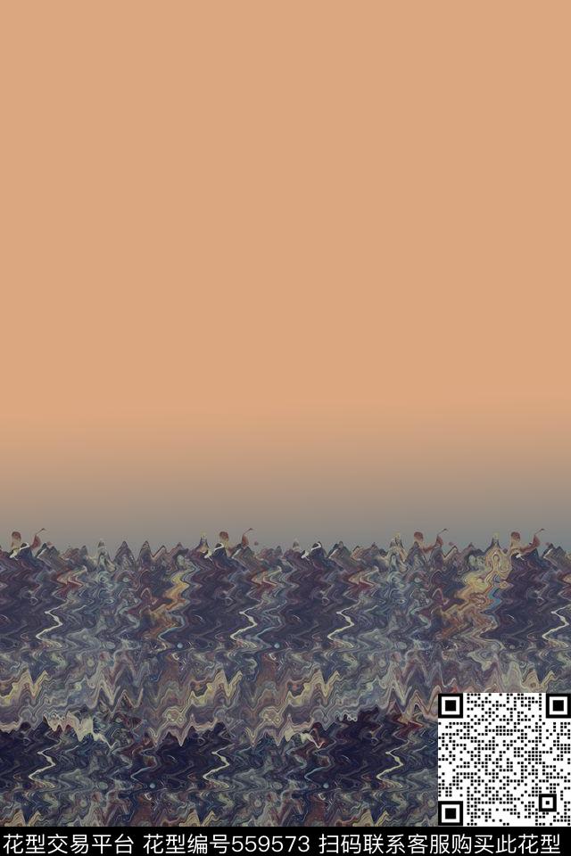 创意服装面料创意图案设计抽象数码印花华亿平台下载（图片编号: 559573） - 瓦栏（Walan）