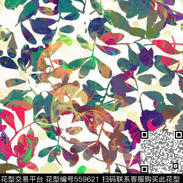 花卉服装数码数码印花华亿平台下载（图片编号: 559621） - 瓦栏（Walan）