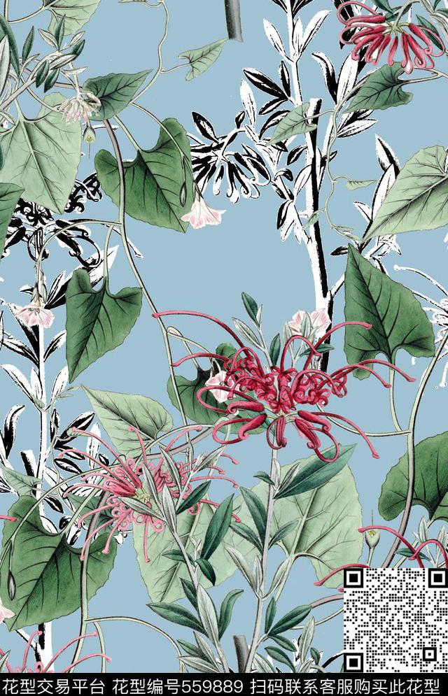 纯色大气服装数码印花华亿平台下载（图片编号: 559889） - 瓦栏（Walan）