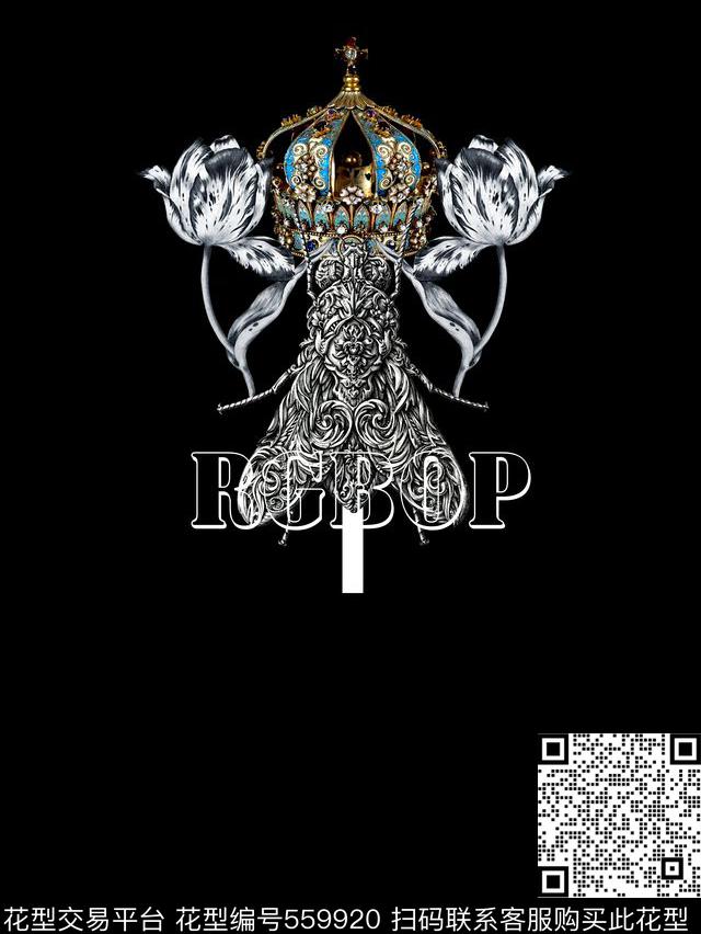 DG风格定位花个性原创数码印花华亿平台下载（图片编号: 559920） - 瓦栏（Walan）