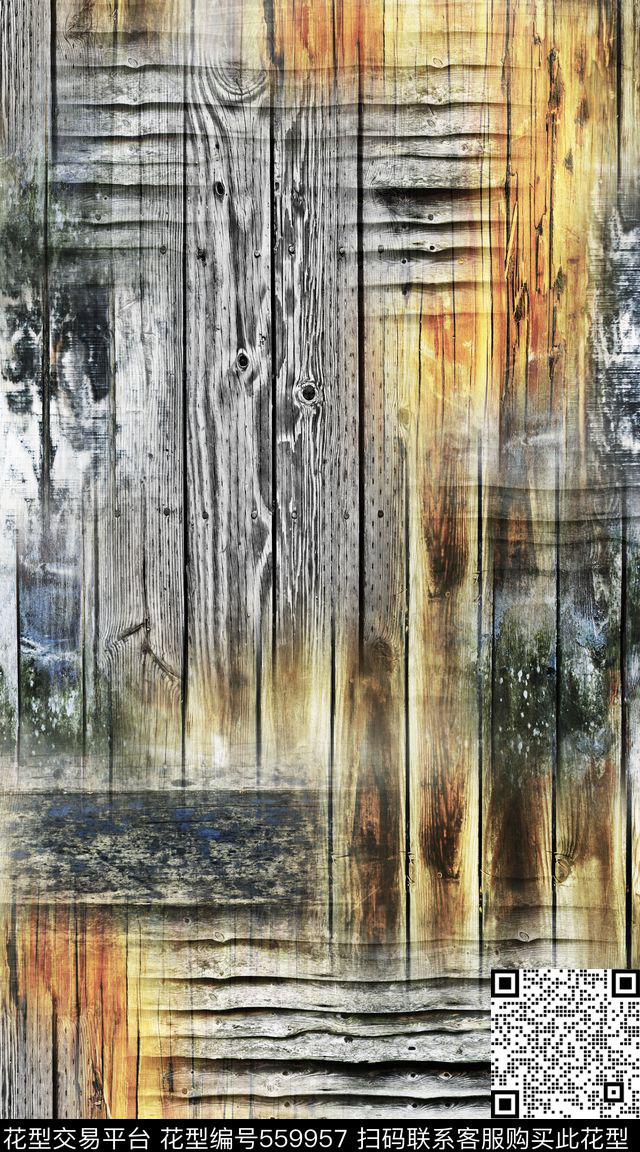 斑驳抽象创意肌理数码印花华亿平台下载（图片编号: 559957） - 瓦栏（Walan）