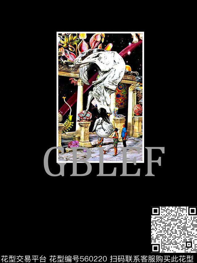 动物复古欧美大牌风格数码印花华亿平台下载（图片编号: 560220） - 瓦栏（Walan）