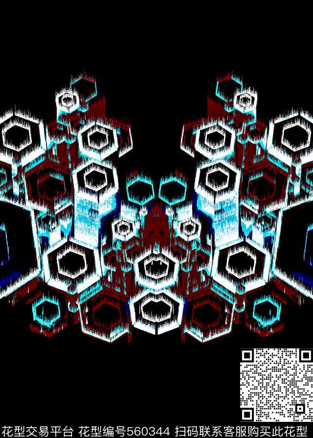 抽象男装图案几何笔刷纹理男装衬衫图案数码印花华亿平台下载（图片编号: 560344） - 瓦栏（Walan）