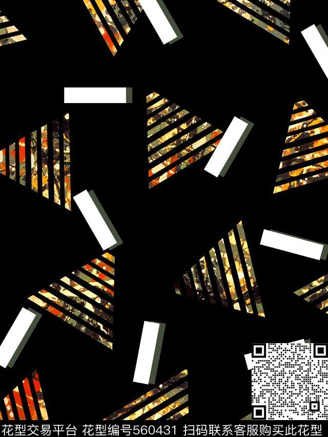 抽象男装图案几何拼块男装男装衬衫图案数码印花华亿平台下载（图片编号: 560431） - 瓦栏（Walan）