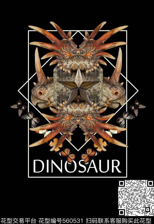 T恤卫衣潮流时尚定位男装数码印花华亿平台下载（图片编号: 560531） - 瓦栏（Walan）