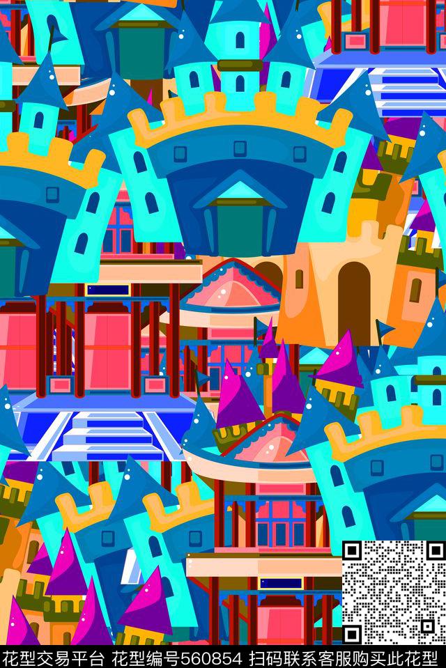 炫彩传统印花华亿平台下载（图片编号: 560854） - 瓦栏（Walan）