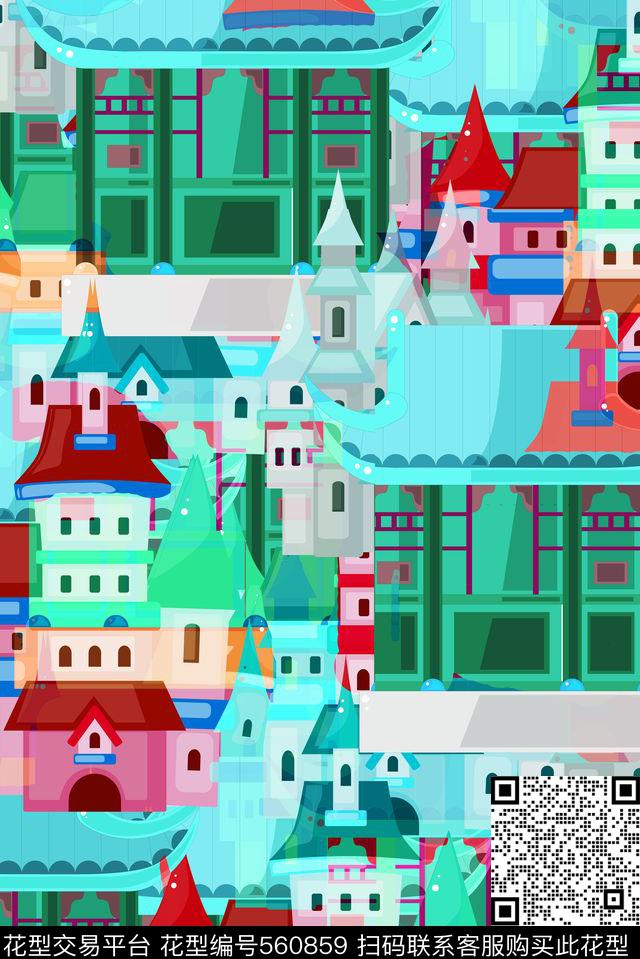 炫彩传统印花华亿平台下载（图片编号: 560859） - 瓦栏（Walan）