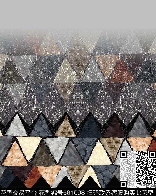 几何纹理图案男装外套现代时尚数码印花华亿平台下载（图片编号: 561098） - 瓦栏（Walan）