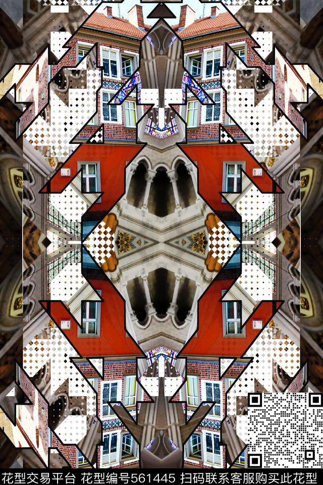 潮流宫廷夹克华亿平台数码印花华亿平台下载（图片编号: 561445） - 瓦栏（Walan）