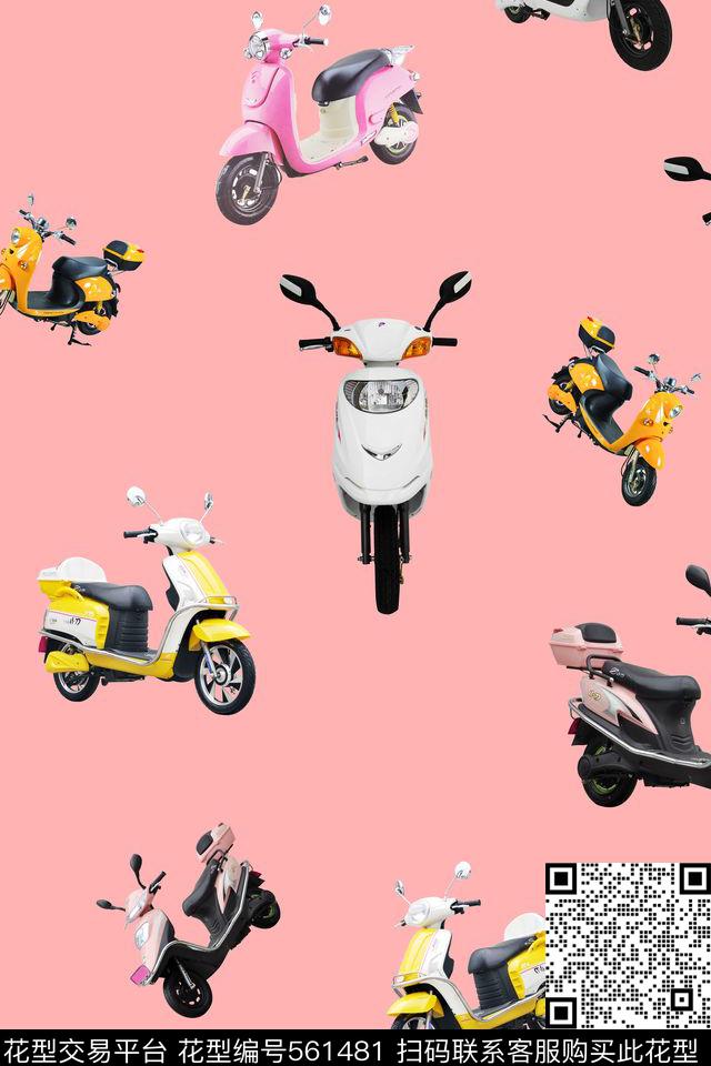 潮流时尚大牌连衣裙面料印花数码印花华亿平台下载（图片编号: 561481） - 瓦栏（Walan）