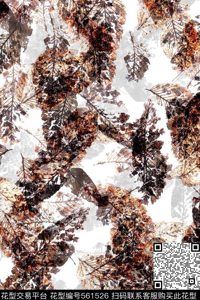 原创L.D~手绘L.D~肌理数码印花华亿平台下载（图片编号: 561526） - 瓦栏（Walan）