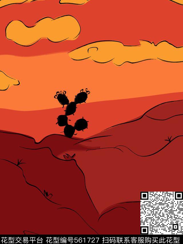 手绘涂鸦杜嘉班纳传统印花华亿平台下载（图片编号: 561727） - 瓦栏（Walan）