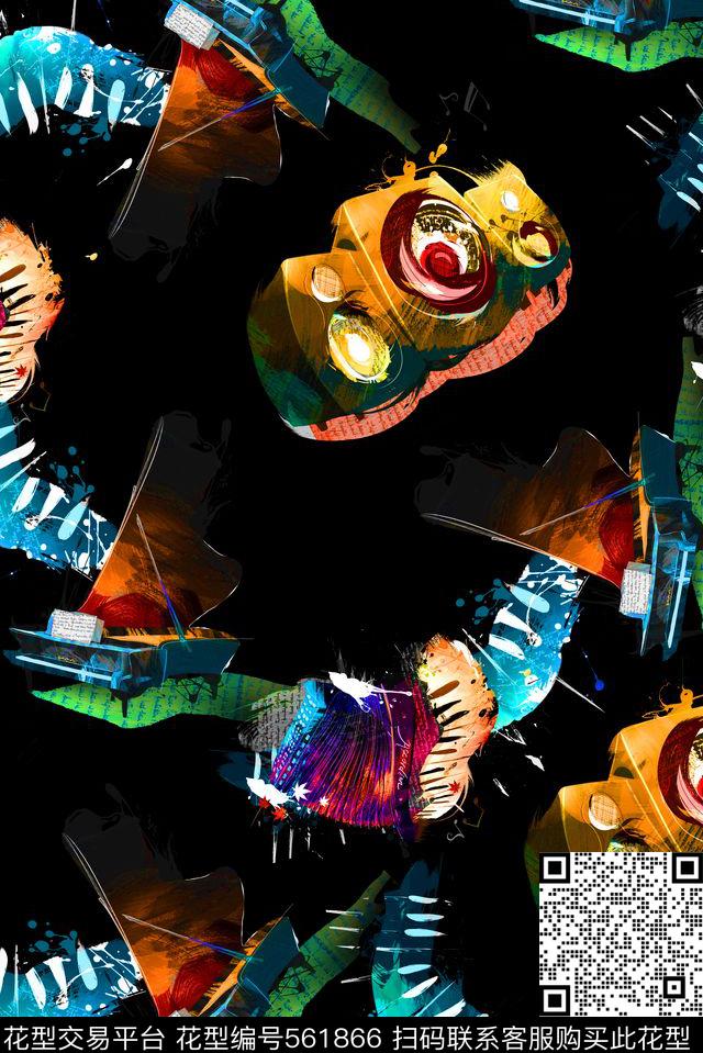 炫彩数码印花华亿平台下载（图片编号: 561866） - 瓦栏（Walan）