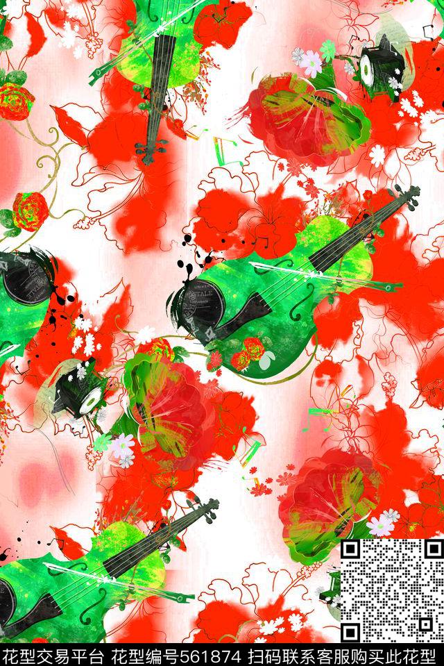 炫彩数码印花华亿平台下载（图片编号: 561874） - 瓦栏（Walan）