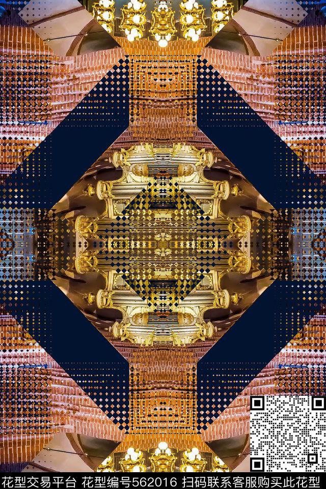 潮流复古男装华亿平台数码印花华亿平台下载（图片编号: 562016） - 瓦栏（Walan）