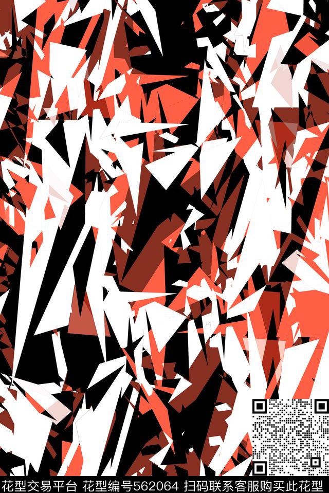 几何传统印花华亿平台下载（图片编号: 562064） - 瓦栏（Walan）