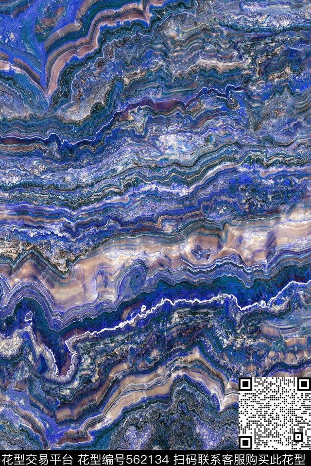 T恤衬衫大理石纹理数码印花华亿平台下载（图片编号: 562134） - 瓦栏（Walan）