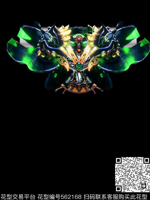 3DJustCavalli数码印花华亿平台下载（图片编号: 562168） - 瓦栏（Walan）