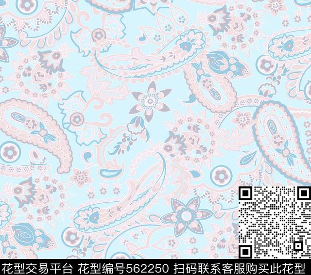 复古佩里斯欧美传统印花华亿平台下载（图片编号: 562250） - 瓦栏（Walan）