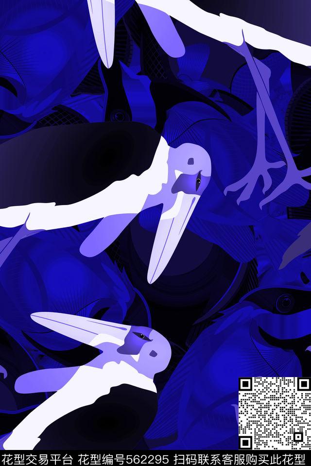 动物数码印花华亿平台下载（图片编号: 562295） - 瓦栏（Walan）