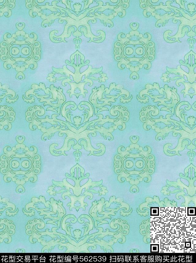 InteriordesignclassicmodernMonochromatic数码印花华亿平台下载（图片编号: 562539） - 瓦栏（Walan）