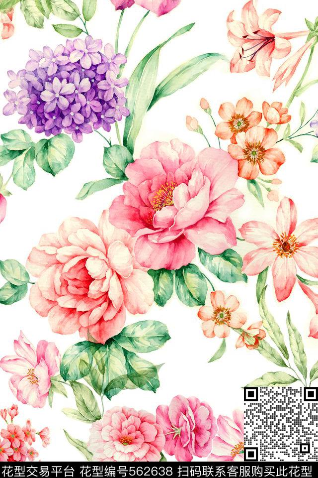 原创大牌清爽数码印花华亿平台下载（图片编号: 562638） - 瓦栏（Walan）