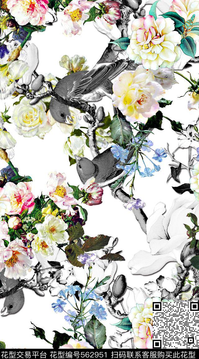 创意纯底大牌数码印花华亿平台下载（图片编号: 562951） - 瓦栏（Walan）