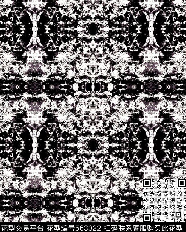 时尚纹理抽象印花数码印花华亿平台下载（图片编号: 563322） - 瓦栏（Walan）