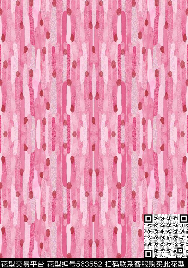 流行时尚粉色层次传统印花华亿平台下载（图片编号: 563552） - 瓦栏（Walan）