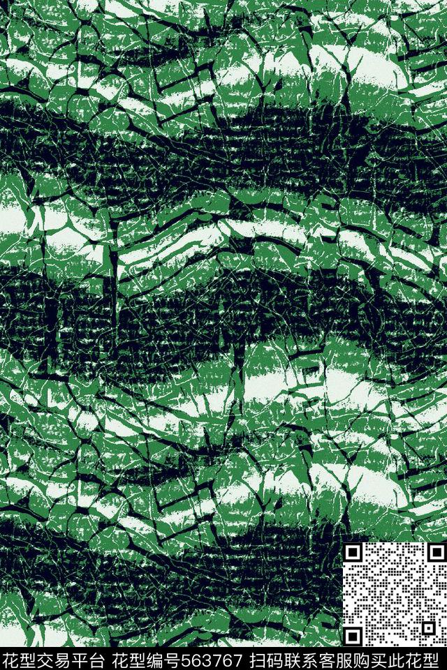 复古肌理几何男装传统印花华亿平台下载（图片编号: 563767） - 瓦栏（Walan）