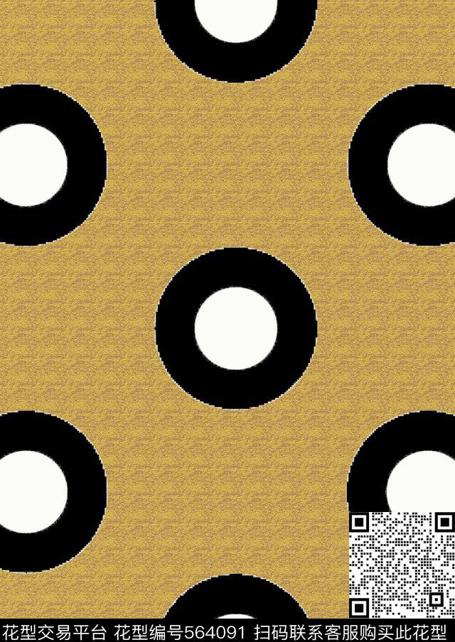 时尚几何数码印花华亿平台下载（图片编号: 564091） - 瓦栏（Walan）