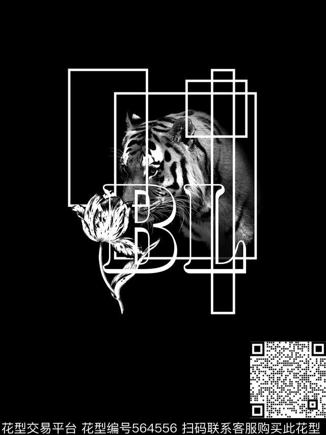 欧美大牌风格动物几何数码印花华亿平台下载（图片编号: 564556） - 瓦栏（Walan）