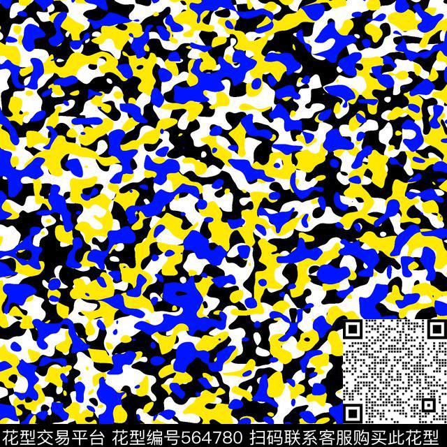 时尚迷彩棒球衫传统印花华亿平台下载（图片编号: 564780） - 瓦栏（Walan）