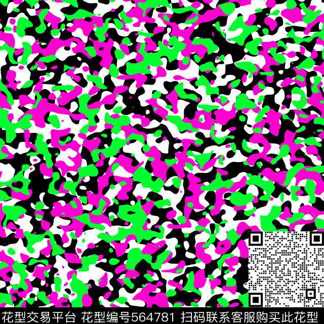 时尚迷彩棒球衫传统印花华亿平台下载（图片编号: 564781） - 瓦栏（Walan）