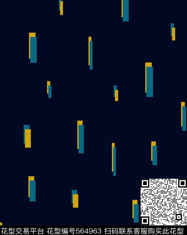 色块拼贴几何传统印花华亿平台下载（图片编号: 564963） - 瓦栏（Walan）