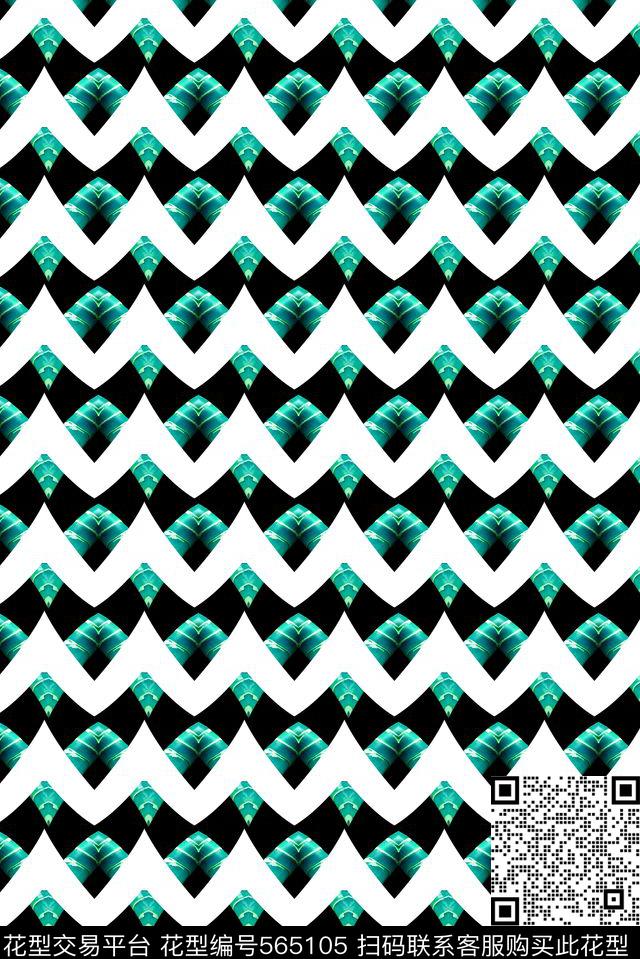 几何传统印花华亿平台下载（图片编号: 565105） - 瓦栏（Walan）